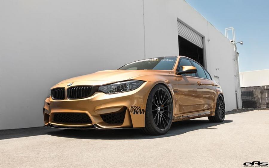  BMW M3 Sedan in Gold by EAS 2016 года  (фото 18 из 19)